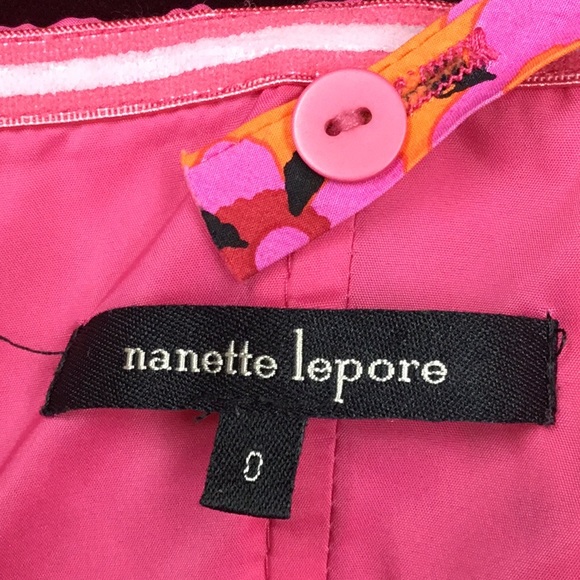 Nanette Lepore  sundress size - 0  -100% silk. - Picture 2 of 4